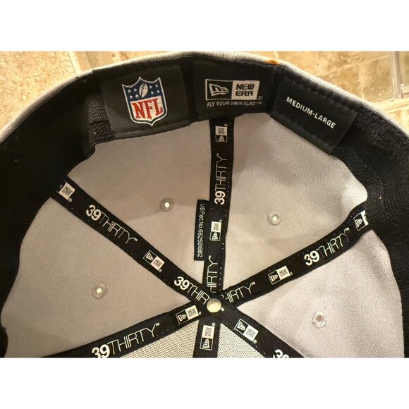 San Francisco 49ers New Era 39Thirty Red/Gray/Black Stretch Fit Hat Medium-Large - Picture 6 of 8